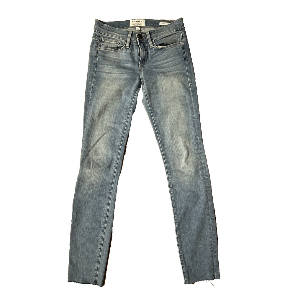 Frame Denim Women's Size 24 Light Wash Le Skinny de Jeanne